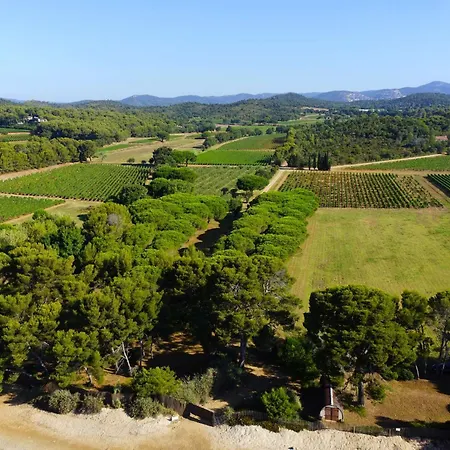Bouginvillees Climatisee Pour 12 Personnes Avec Piscine Chauffee Et Vue A La Londe-les-Maures